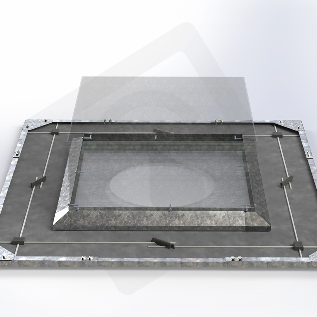 BB1550 Driploc RT 360 Grease Containment System Model #4412/27-65 (12" Coverage off the fan curb) *RESIDENTIAL SHIPPING SURCHARG