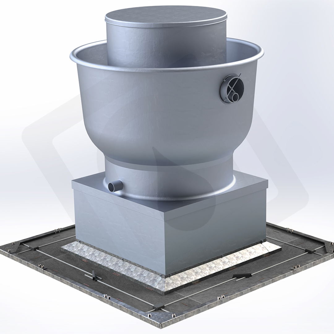 BB1575 Driploc RT 360 Grease Containment System Model #3312/16-41 (12" Coverage off the fan curb) *RESIDENTIAL SHIPPING SURCHARG