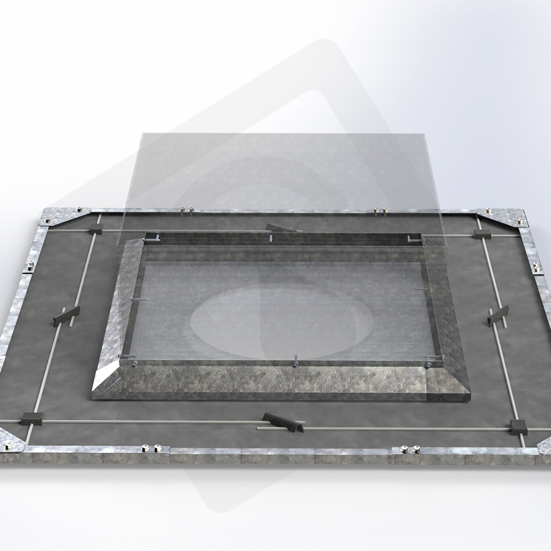 BB1575 Driploc RT 360 Grease Containment System Model #3312/16-41 (12" Coverage off the fan curb) *RESIDENTIAL SHIPPING SURCHARG