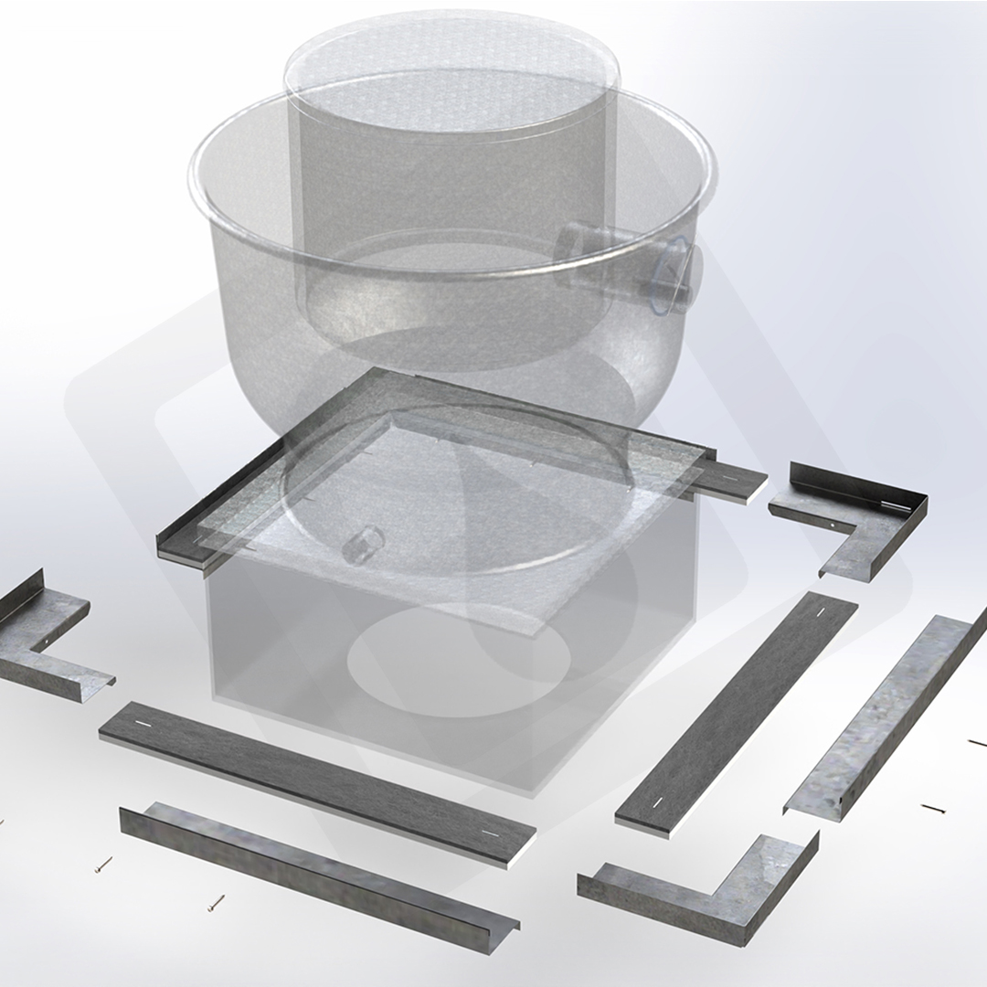 BB1600 DRIPLOC Drip Edge 360 Grease Containment System Model #1832
