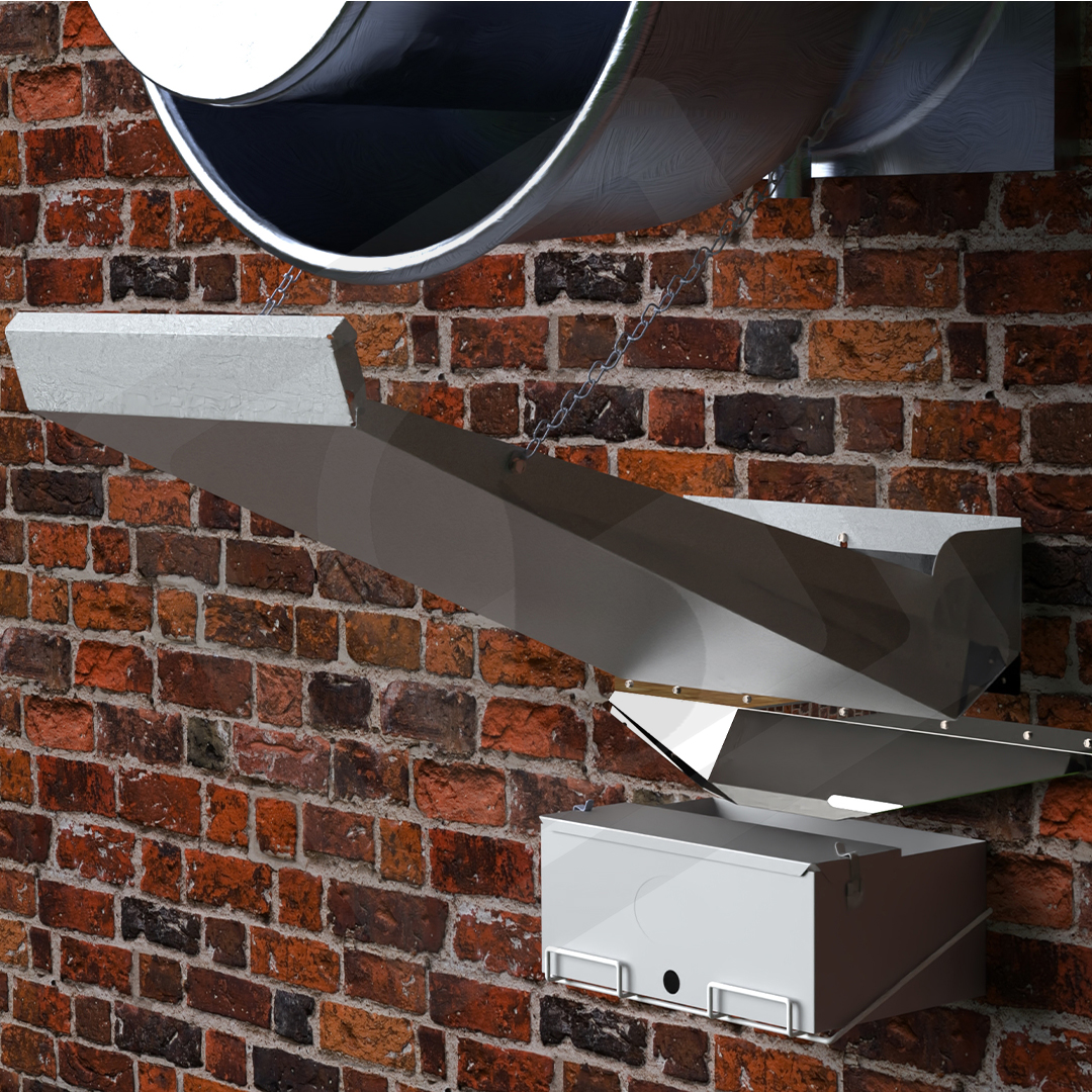 BB1700 DRIPLOC Deluxe Wall Mount Grease Containment System (NO SCREWS PROVIDED)