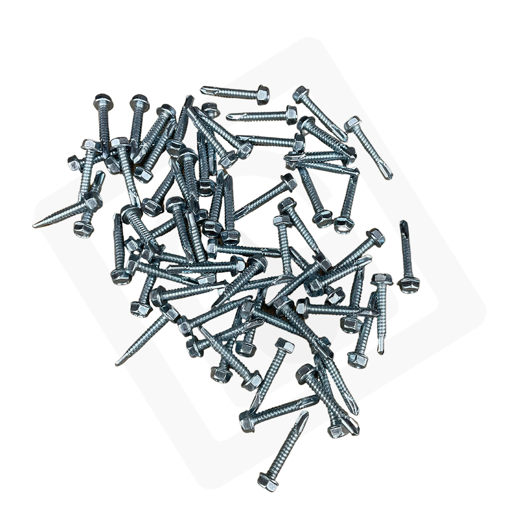 NN1500 Self Tapping Screws 3/8"X1.5" (100 Count) - Includes Magnetic Nut Driver