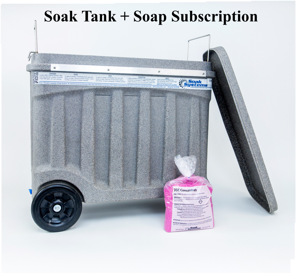 QQ1612 SoakSystem Tank + Soap Program 12 Month Subscription